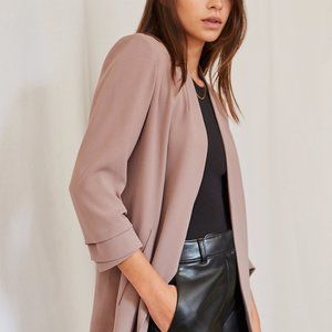 Aritzia Babaton Power Blazer in Dusty Mauve